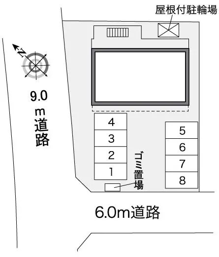 ★手数料０円★安城市姫小川町 月極駐車場